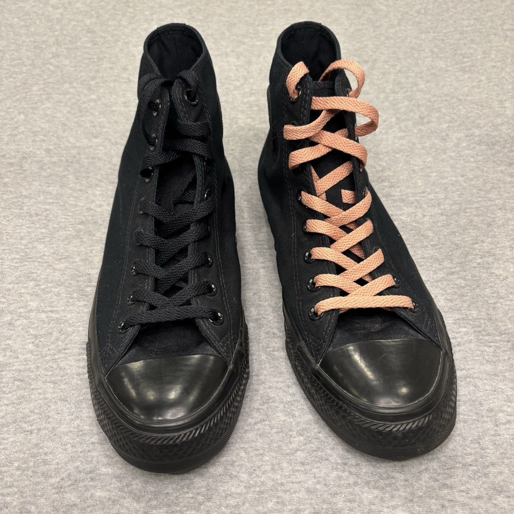 Converse Chuck Taylor All Star High Top Shoes Mens 9.5 Womens 11.5 Black M3310C - Picture 2 of 9